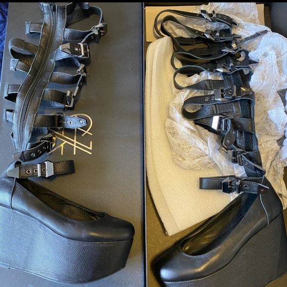 Yes Milky Way Platform Shoes - Picture 2 of 9